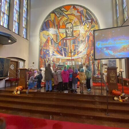 Blick in die Pfarrkirche.