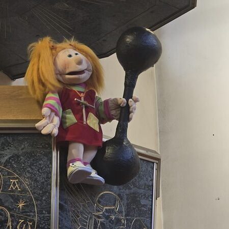 Helene und die Hantel.